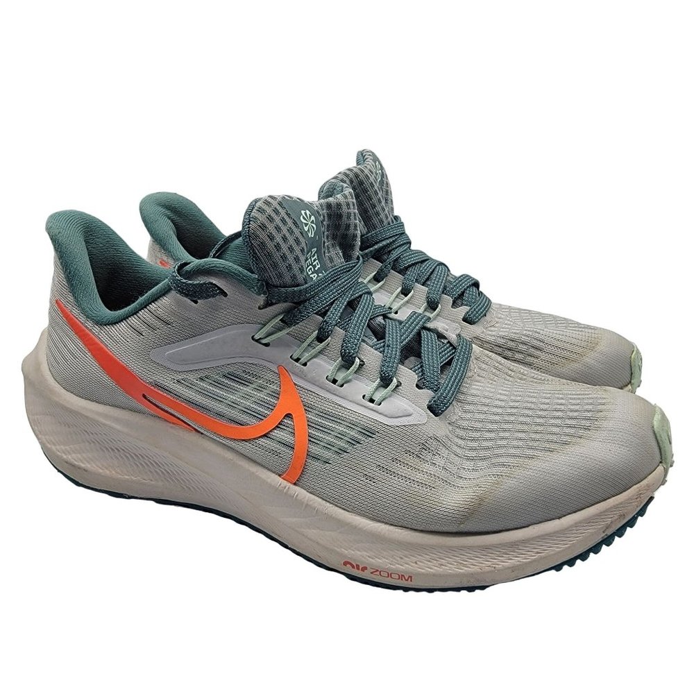 Nike Air Zoom Pegasus 39 Womens Size 5 Kids 3.5Y Gray Athletic Shoes DM4015-003